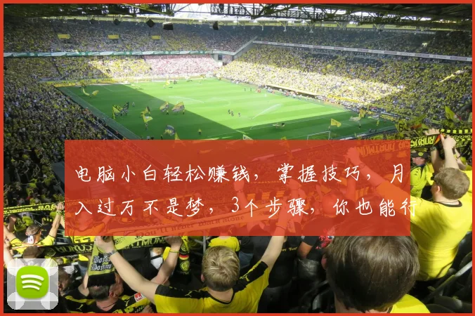 电脑小白轻松赚钱，掌握技巧，月入过万不是梦，3个步骤，你也能行